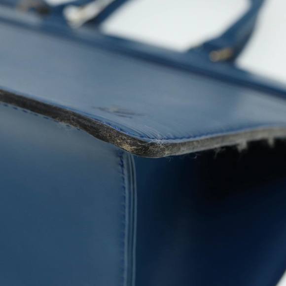 LOUIS VUITTON Epi Riviera Hand Bag Blue M48185 LV Auth th5239 - Picture 9 of 16